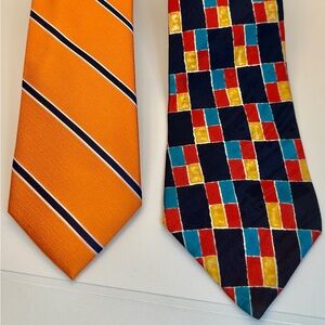 Eye catching ties- lot of 2